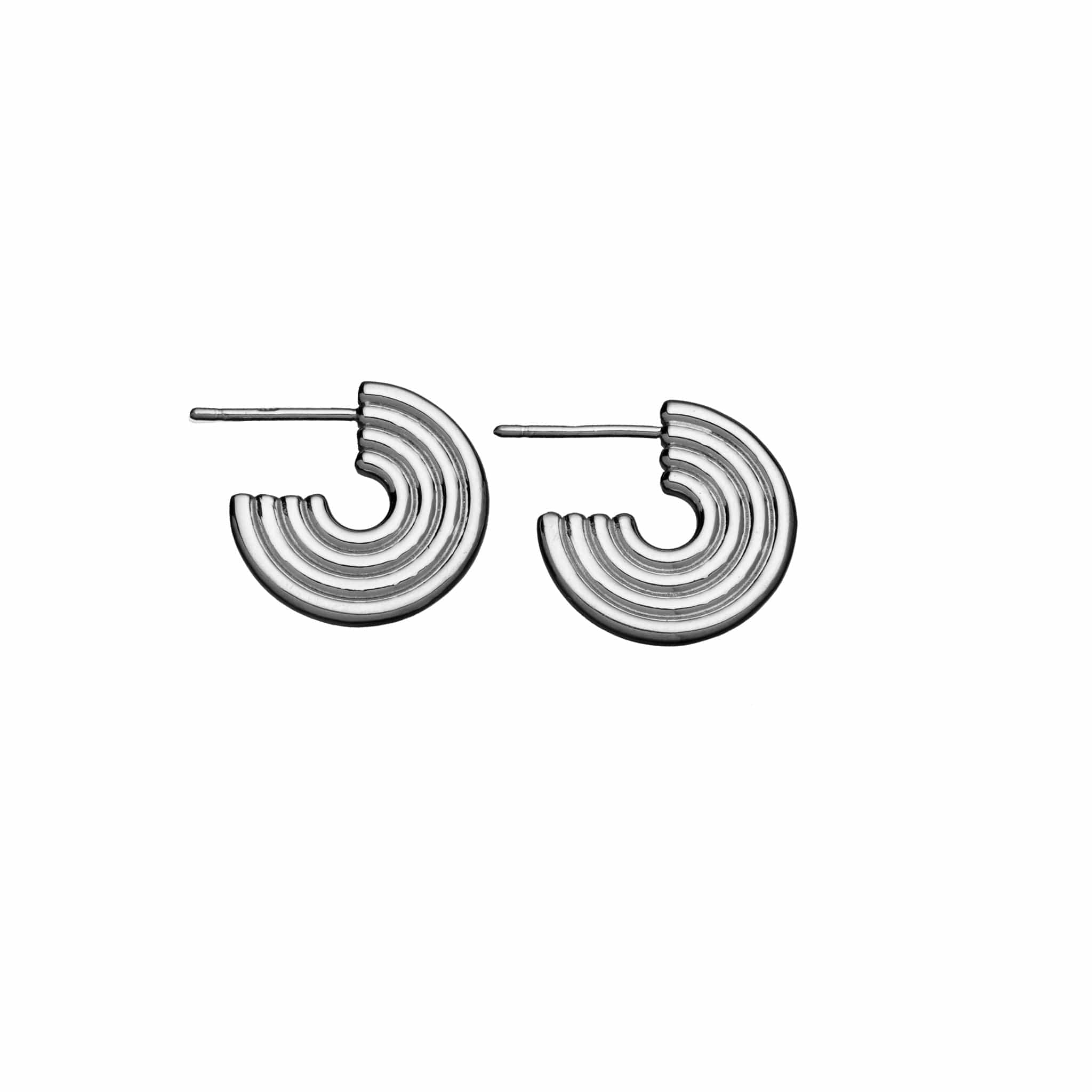 Jennifer Zeuner Jewelry Camilla 3/4" Hoops sterling silver