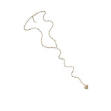 Jennifer Zeuner Carina Lariat 18k Yellow Gold Plated Silver