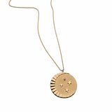 Jennifer Zeuner Jewelry Celia Necklace gold vermeil