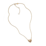 Jennifer Zeuner Jewelry Chara 1/2" Necklace gold vermeil