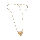 Jennifer Zeuner Jewelry Chara 1" Necklace gold vermeil