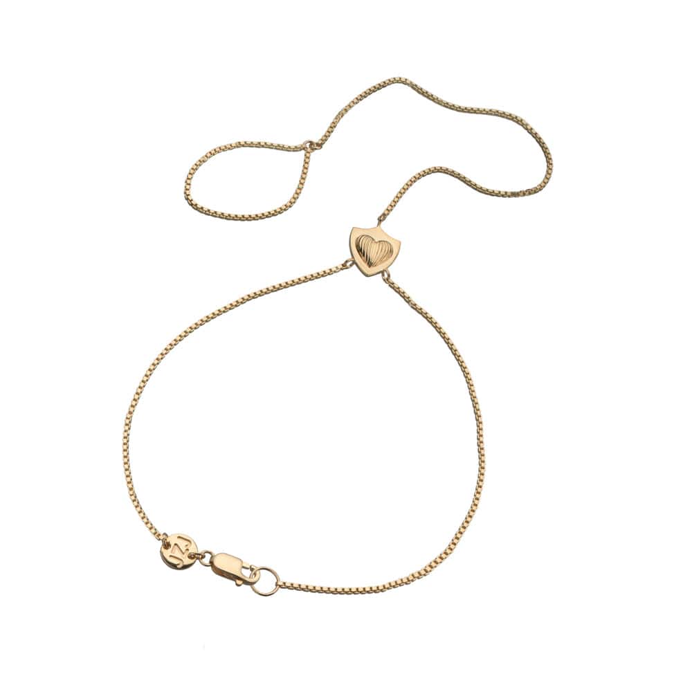 Jennifer Zeuner Chara Handchain Gold Vermeil
