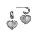 Jennifer Zeuner Jewelry Chara Huggies sterling silver