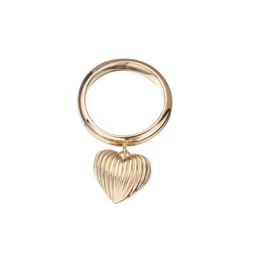 Jennifer Zeuner Jewelry Chara Ring gold vermeil / 4