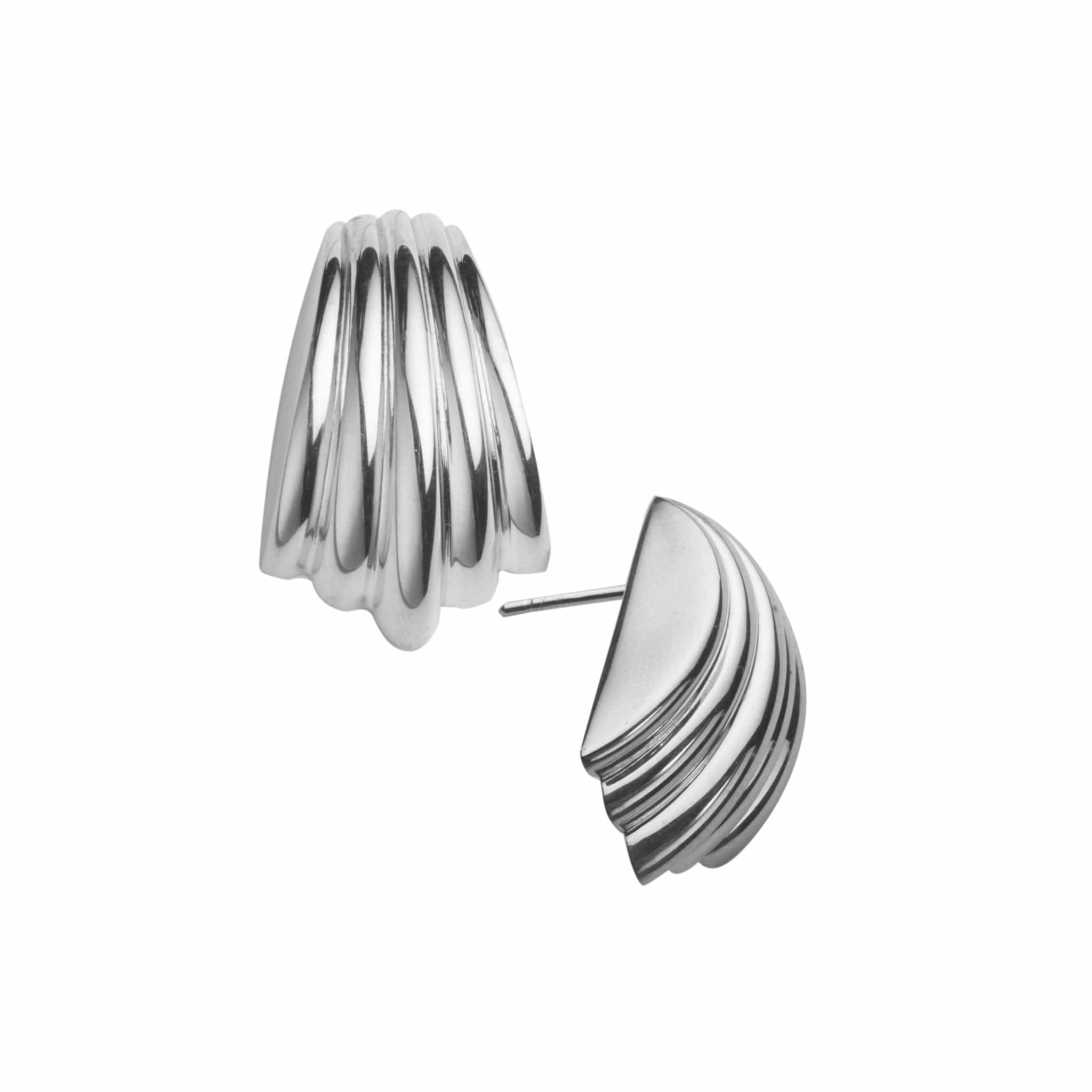 Jennifer Zeuner Jewelry Cooper Earrings sterling silver