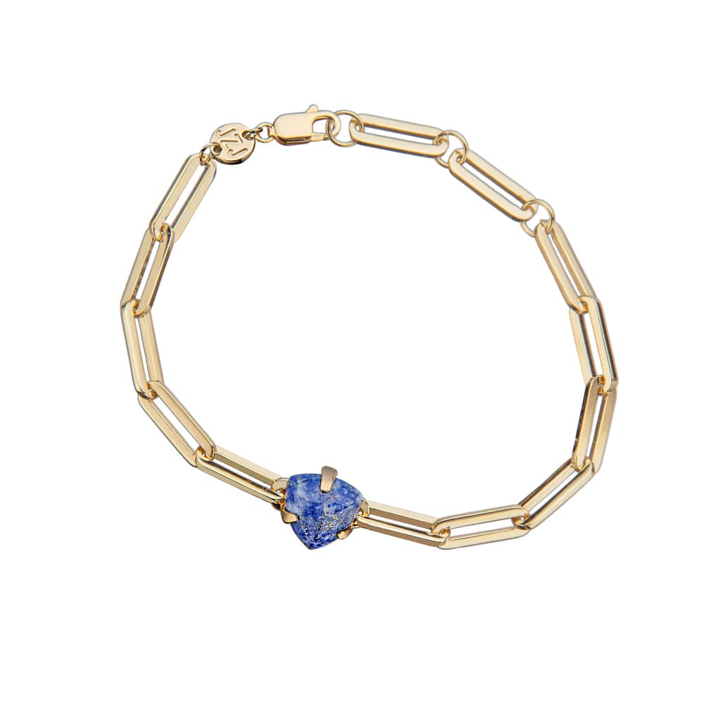Jennifer Zeuner Cora Bracelet 18k Yellow Gold Plated Silver