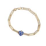 Jennifer Zeuner Cora Bracelet 18k Yellow Gold Plated Silver
