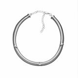 Jennifer Zeuner Jewelry Crystal Choker sterling silver