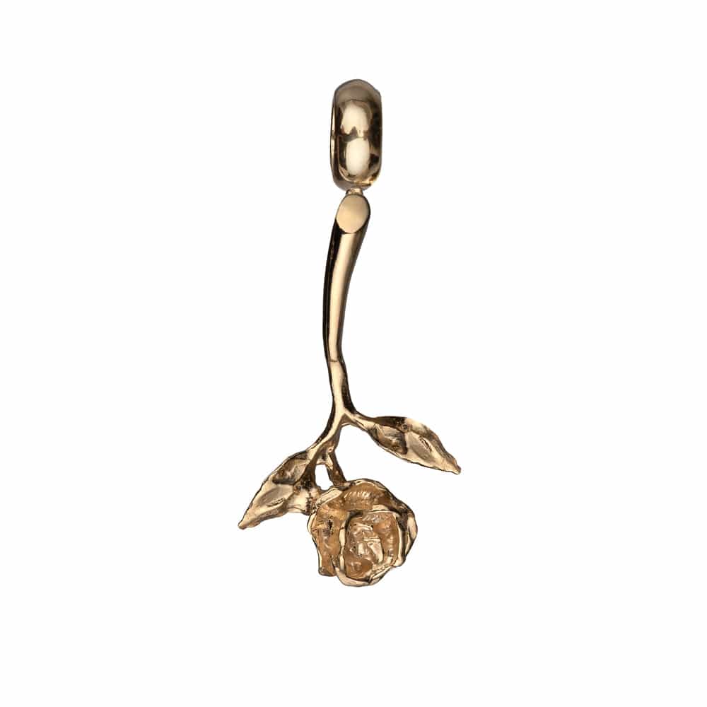 Jennifer Zeuner Darcy Charm 18k Yellow Gold Plated Silver