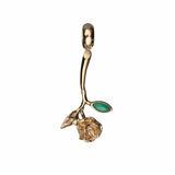 Jennifer Zeuner Darius Charm 18k yellow gold plater silver