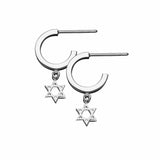 Jennifer Zeuner Jewelry Davida Huggies sterling silver