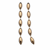 Jennifer Zeuner Jewelry Dee Earrings 18k yellow gold plated silver