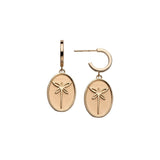 Jennifer Zeuner Jewelry Deena Earrings 18k yellow gold plated silver