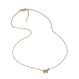 Jennifer Zeuner Jewelry Delaney Pave 14K Necklace