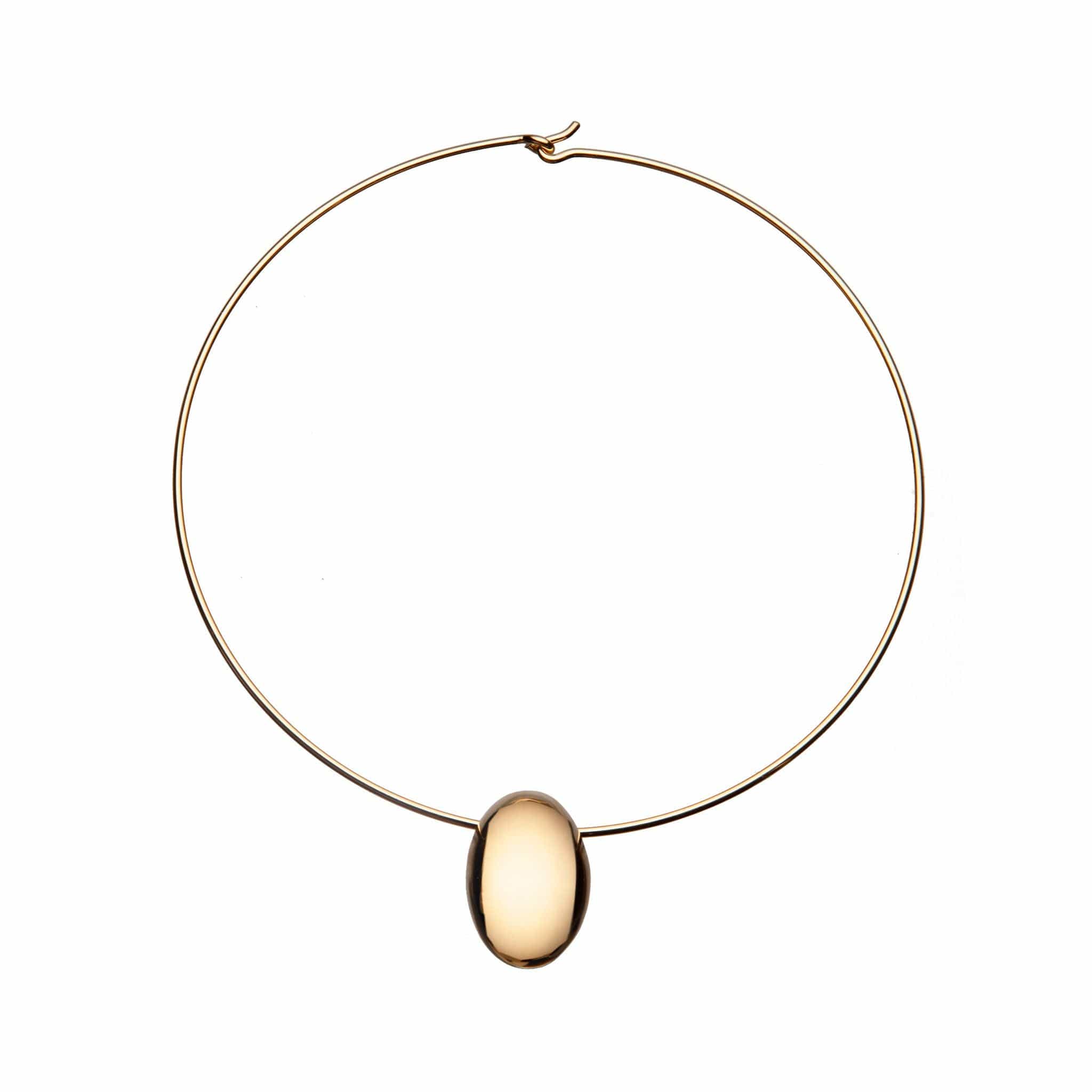 Jennifer Zeuner Jewelry Donni Choker gold vermeil