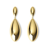 Jennifer Zeuner Jewelry Dru Earrings 18k yellow gold plated silver