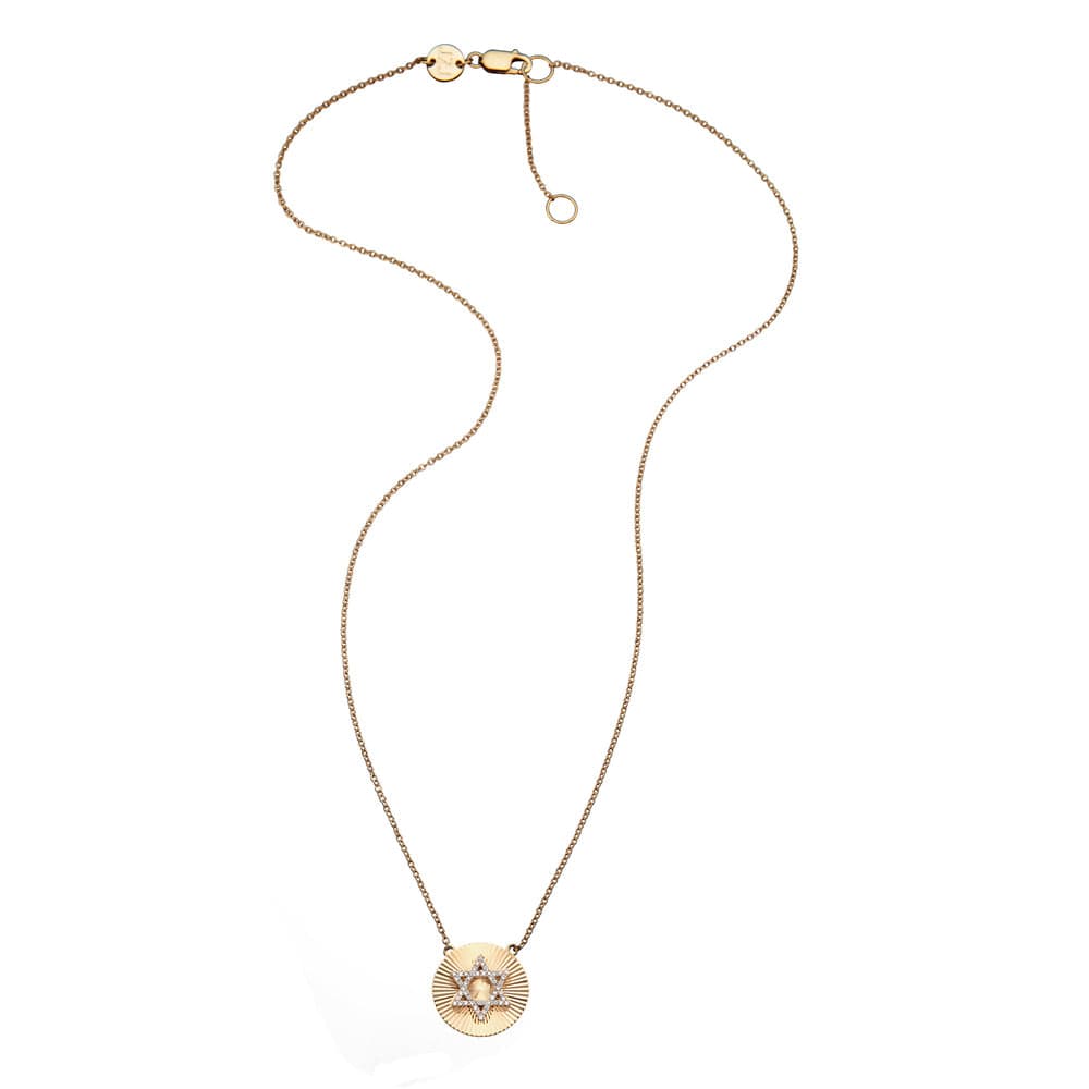 Jennifer Zeuner Jewelry Eden Necklace 14k yellow gold