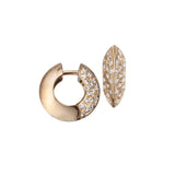 Jennifer Zeuner Jewelry Ella Huggies 14k yellow gold