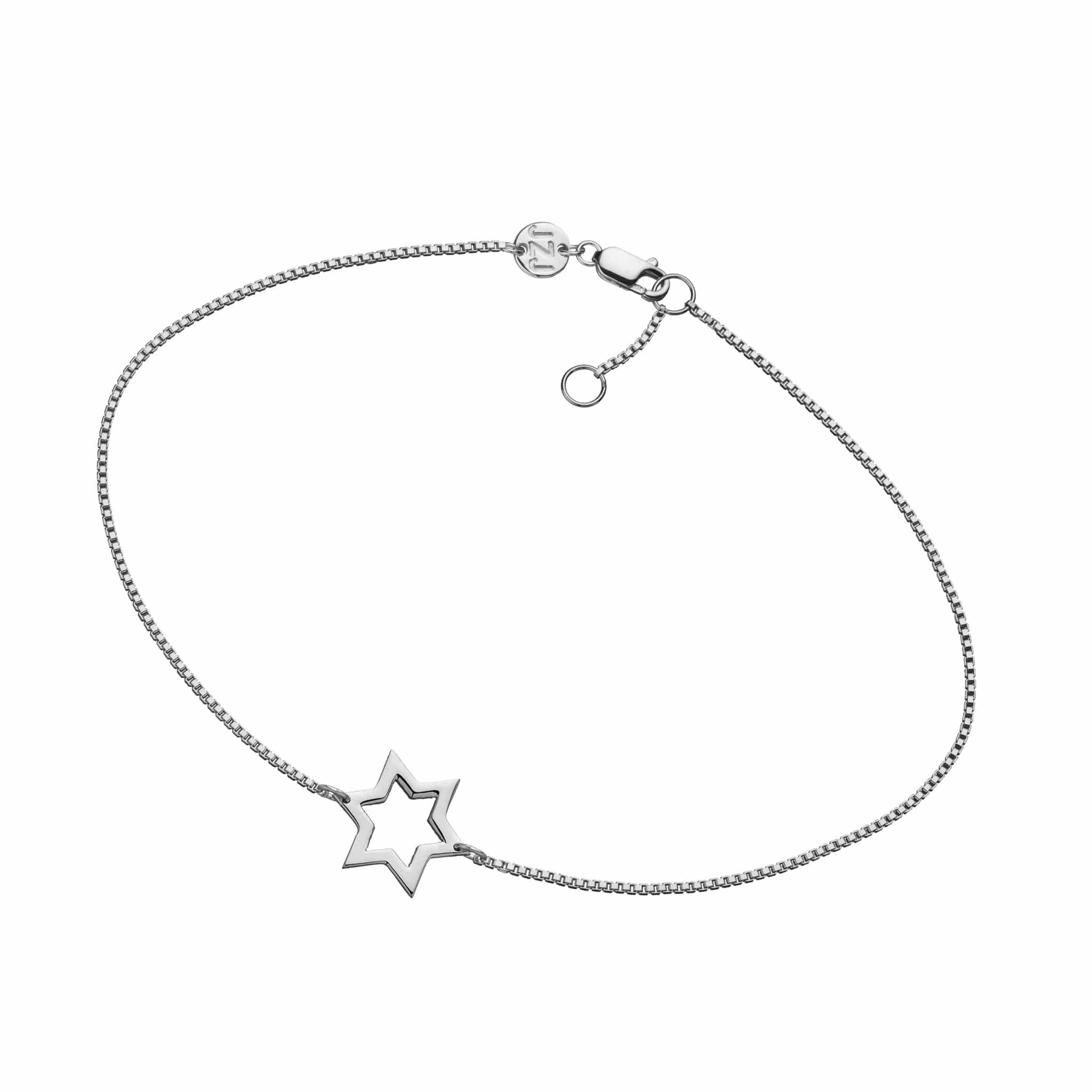 Jennifer Zeuner Jewelry Estelle Anklet sterling silver