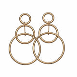 Jennifer Zeuner Jewelry Frida Earrings 18k yellow gold plated silver