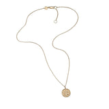 Jennifer Zeuner Jewelry Gisele Necklace gold vermeil