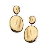 Jennifer Zeuner Havana Earrings 18k yellow gold plated silver