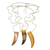 Jennifer Zeuner Hayes Necklace 18k Yellow Gold Plated Silver