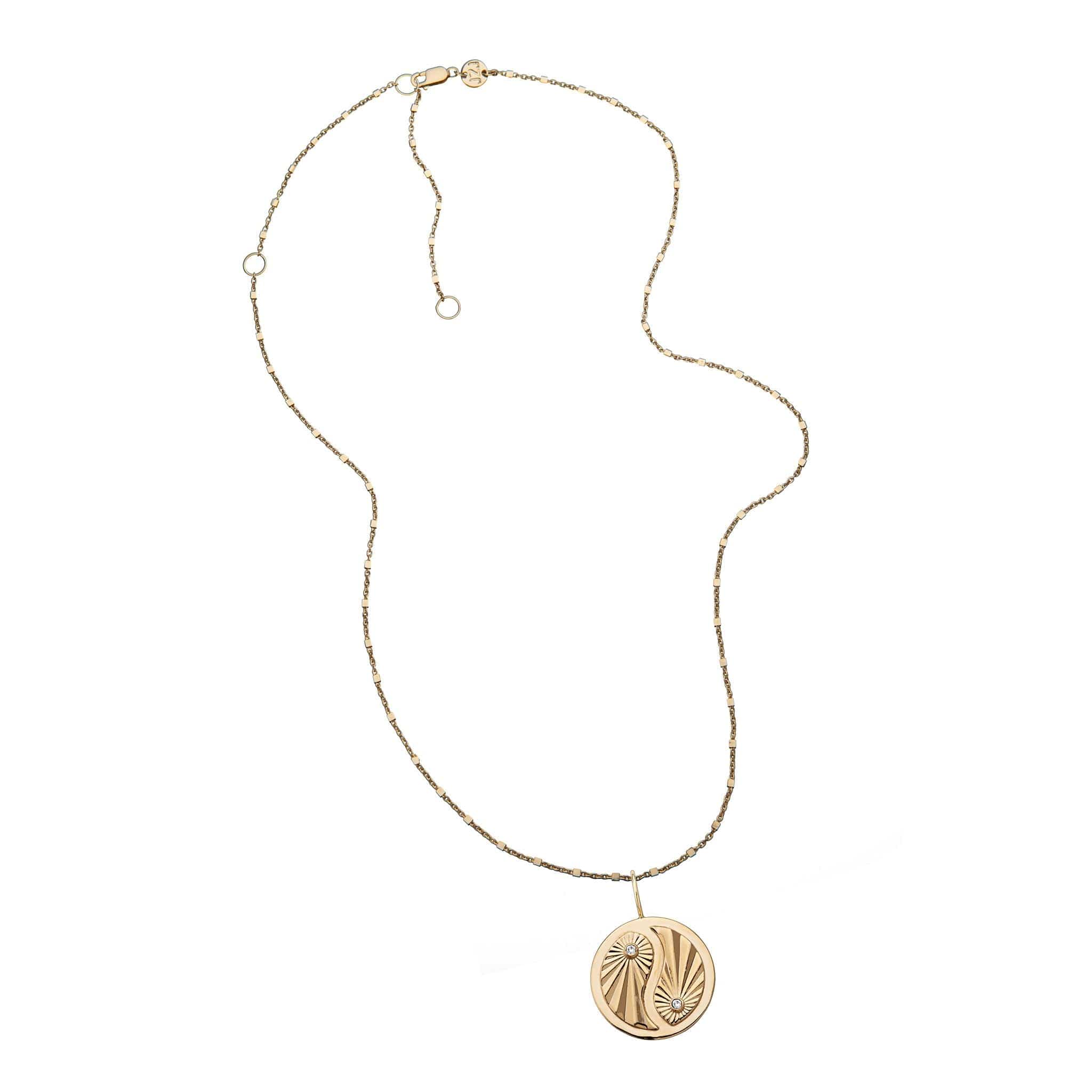 Jennifer Zeuner Jewlery Hera Necklace gold vermeil