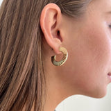 Jennifer Zeuner Jewelry Hila 1" Hoops