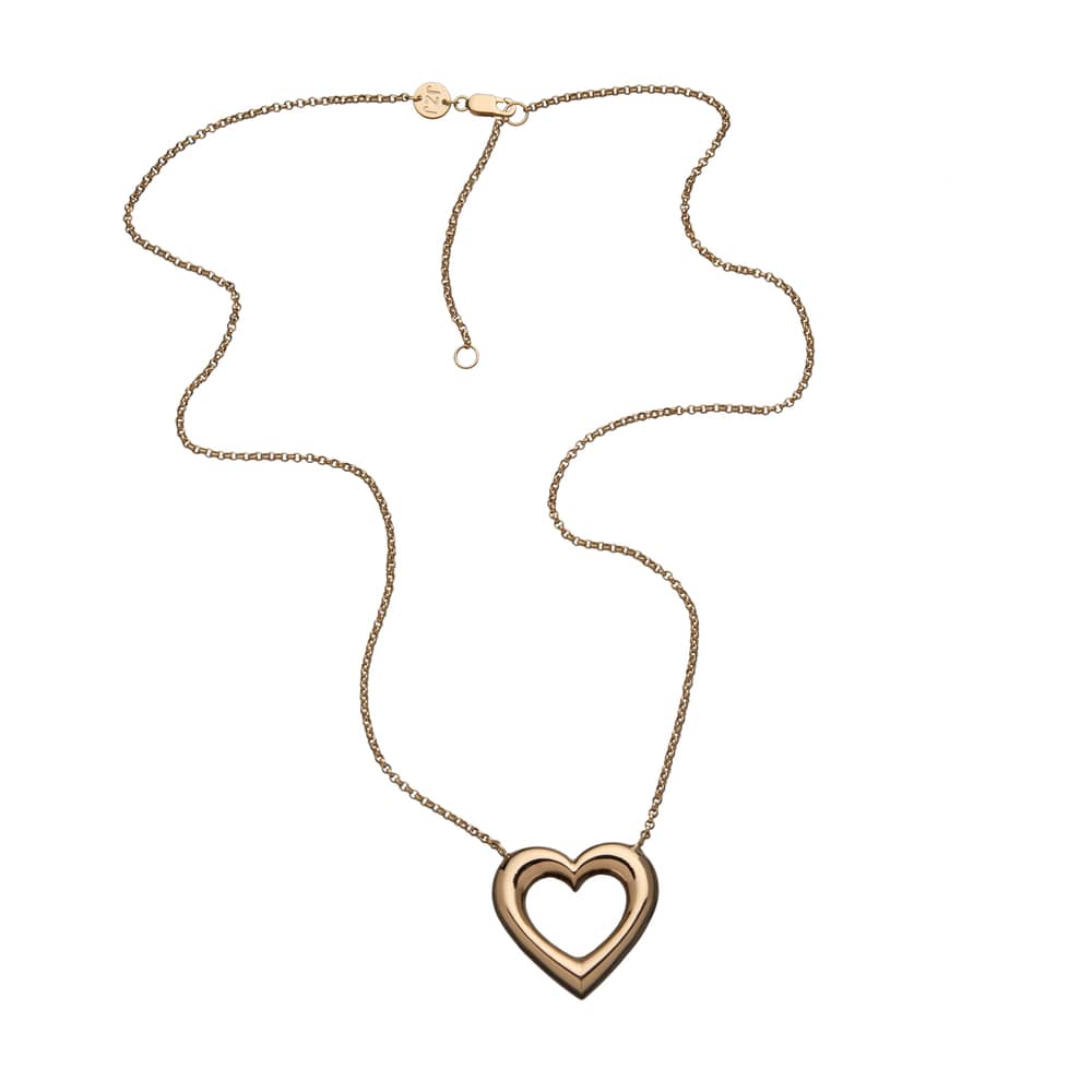 Jennifer Zeuner Hollis Necklace 18K Gold Plated Brass