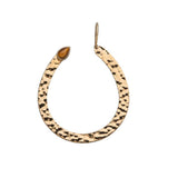 Jennifer Zeuner Indy Charm 18k Yellow Gold Plated Silver