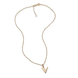 Jennifer Zeuner Inga Necklace 18k yellow gold-plated silver