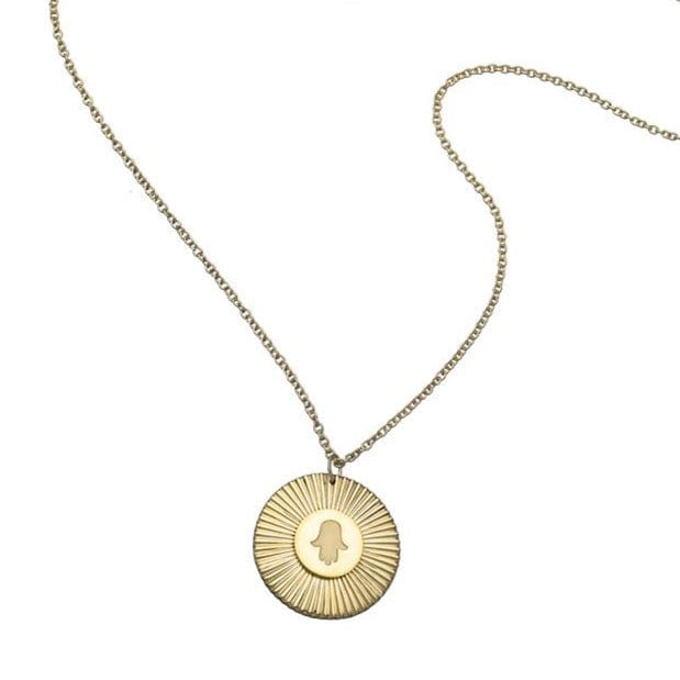 Jennifer Zeuner Jewelry Iris Santorini Necklace gold vermeil