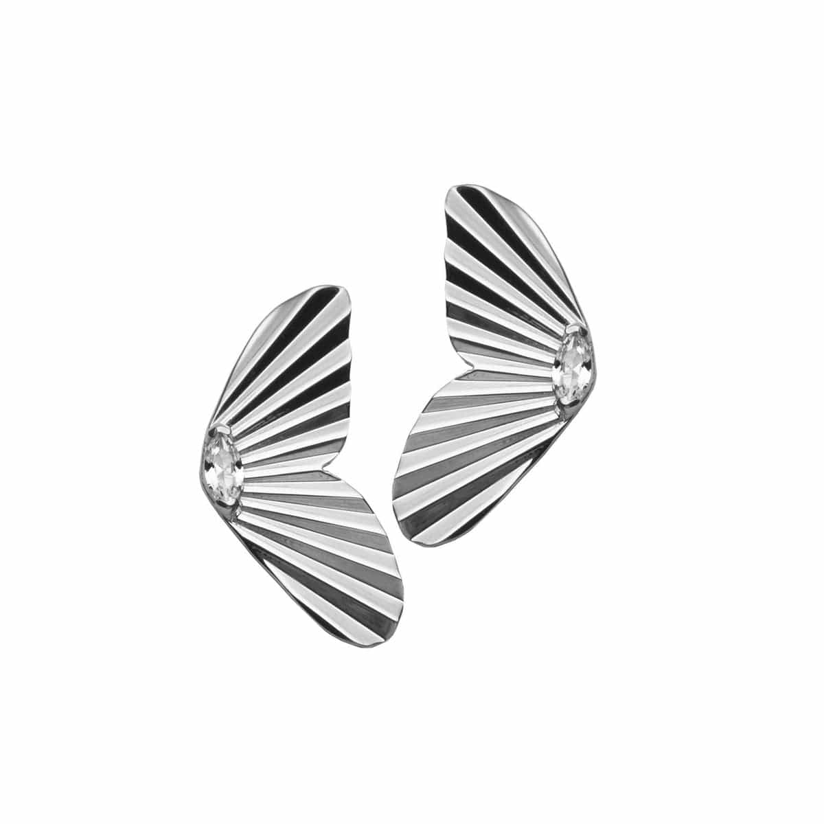 Jennifer Zeuner Jewelry Ivy Earrings sterling silver