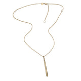 Jennifer Zeuner Jewelry Jade Necklace gold vermeil