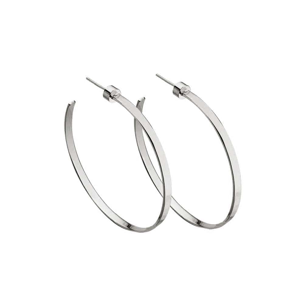 Jennifer Zeuner Jewelry Jennifer 2.5” Hoops sterling silver