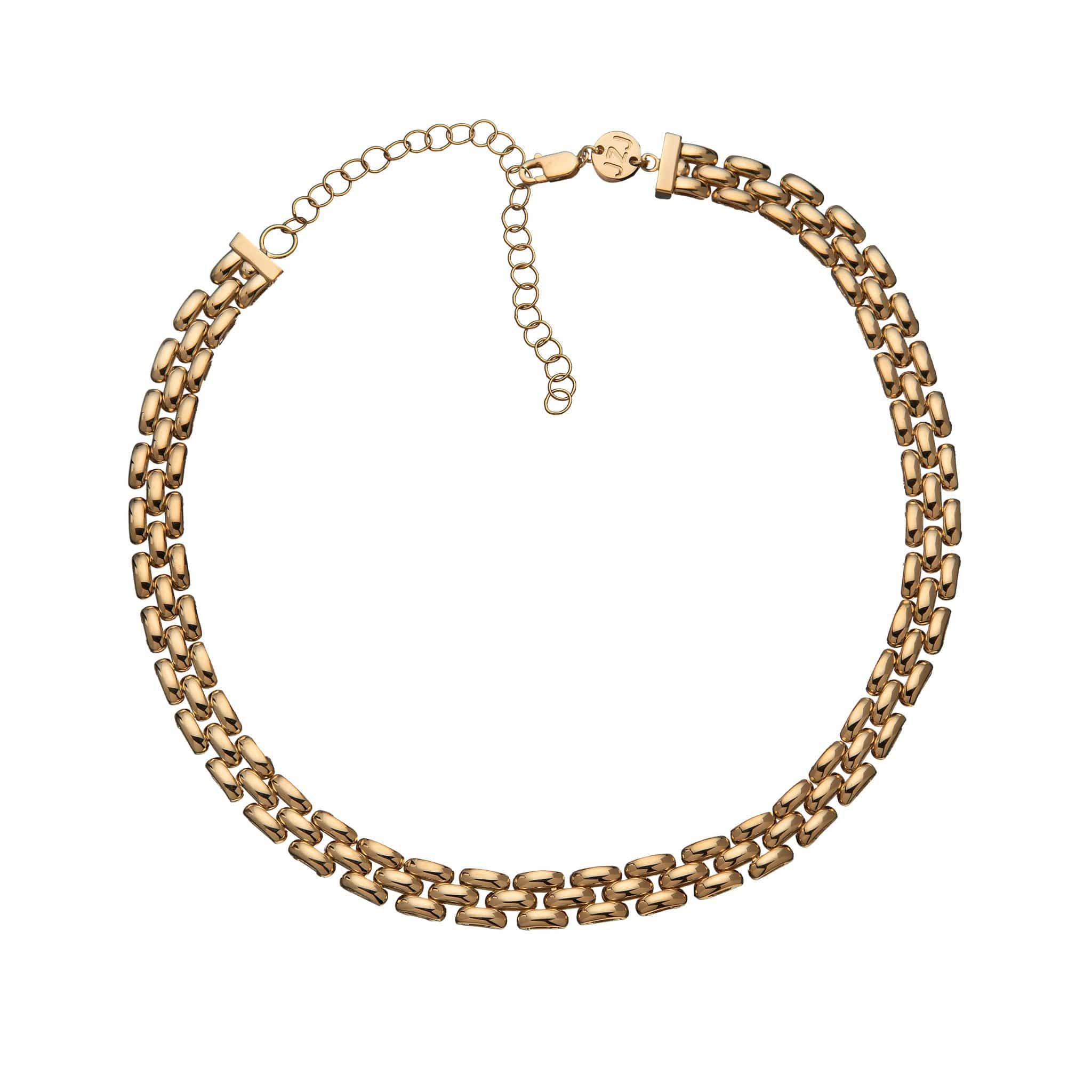 Jennifer Zeuner Jewelry Jo Choker gold vermeil