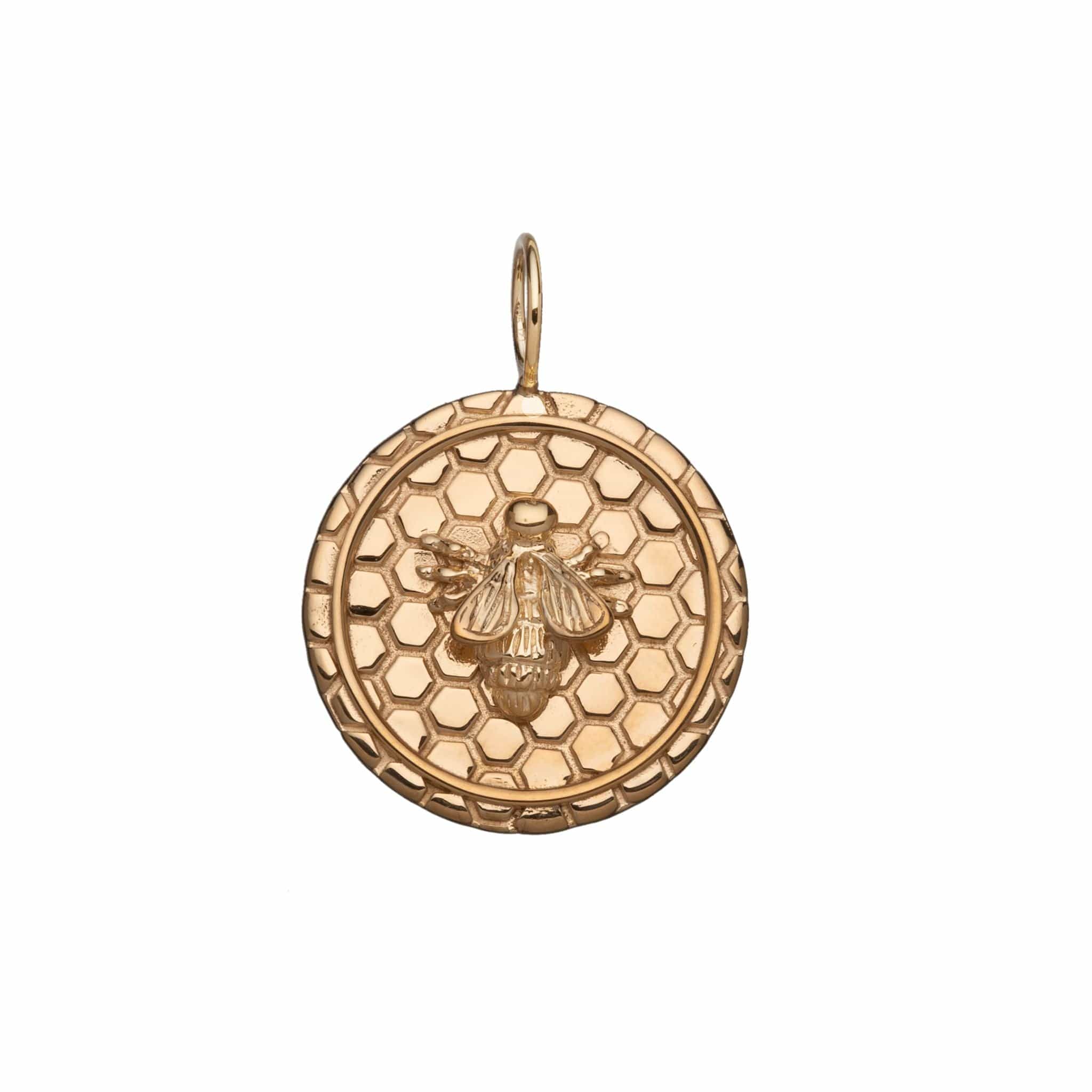 Jennifer Zeuner Jewelry Joan Charm gold vermeil