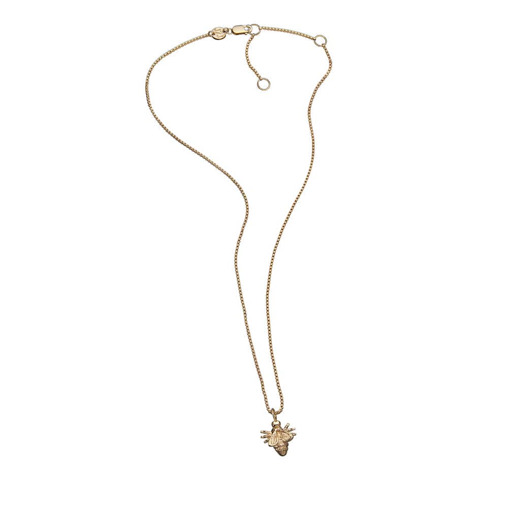 Jennifer Zeuner Jewelry Joan Necklace gold vermeil