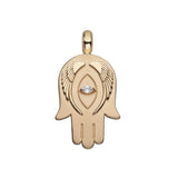 Jennifer Zeuner Kai 1.5" Charm gold vermeil