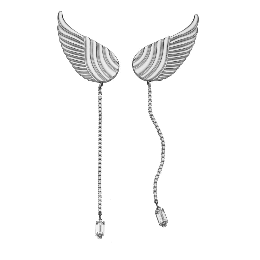 Jennifer Zeuner Kingsley 1" Earrings Sterling silver