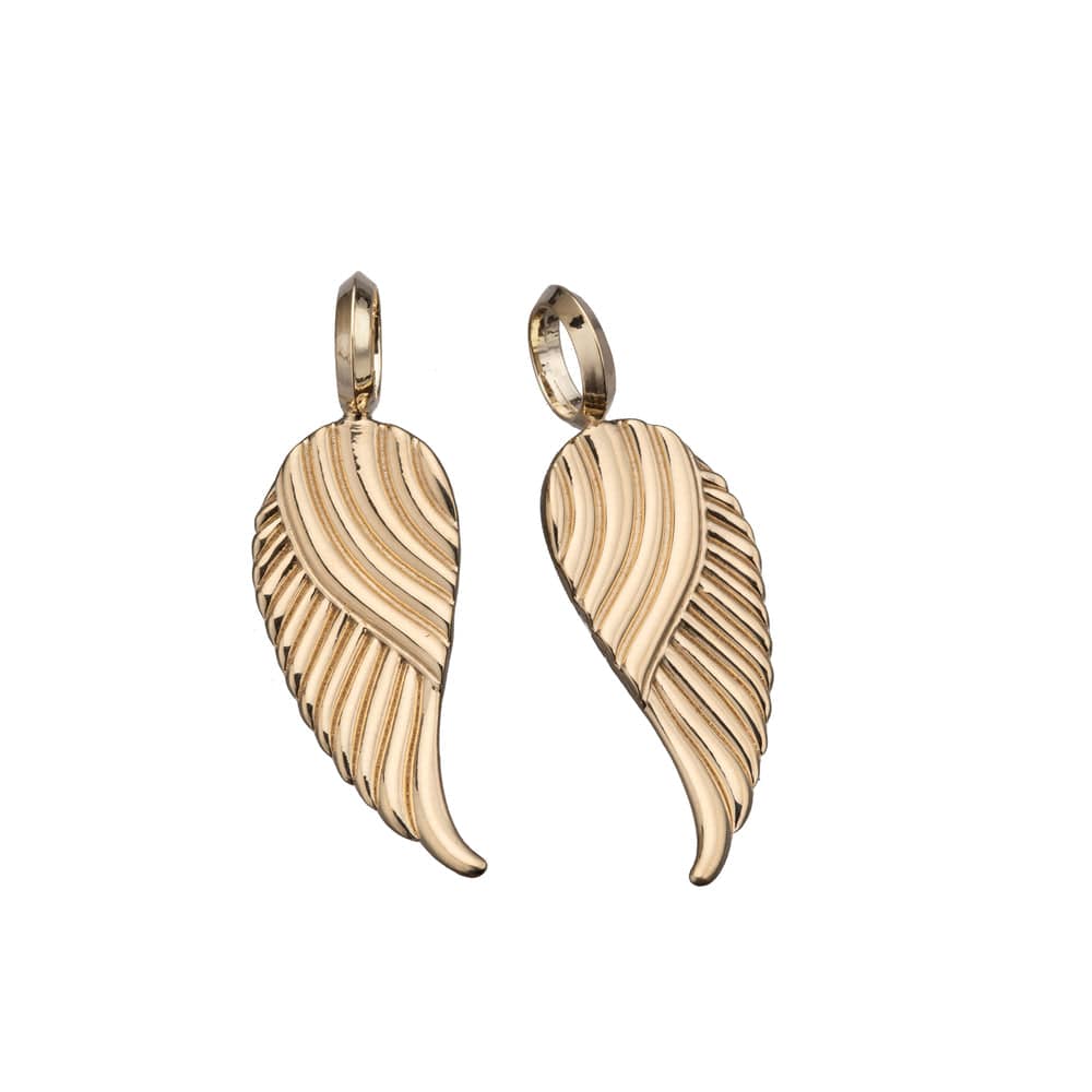 Jennifer Zeuner Kingsley Charm Set 18k Yellow Gold Plated Silver