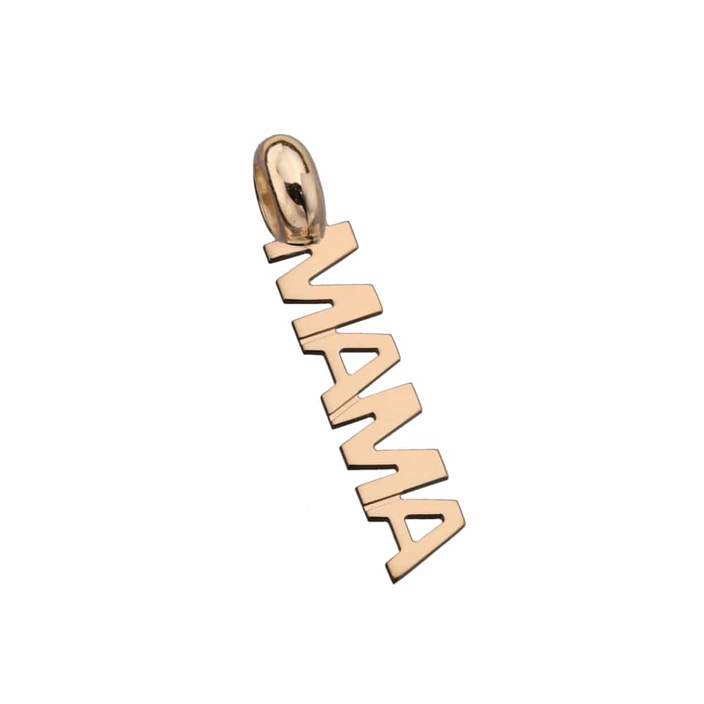 Jennifer Zeuner Kit Mama Charm 18K Gold Plated Brass