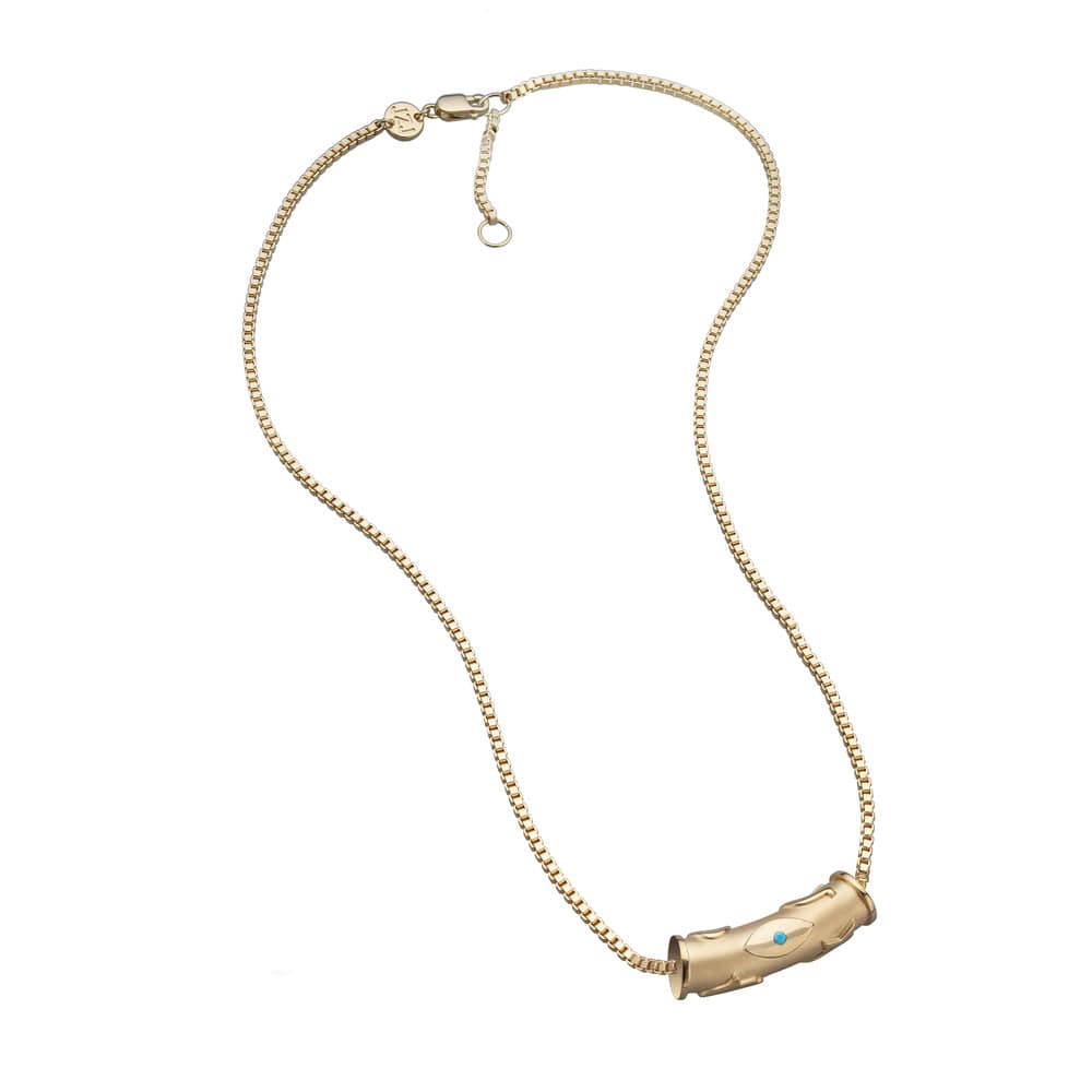 Jennifer Zeuner Lena Necklace Gold Vermeil