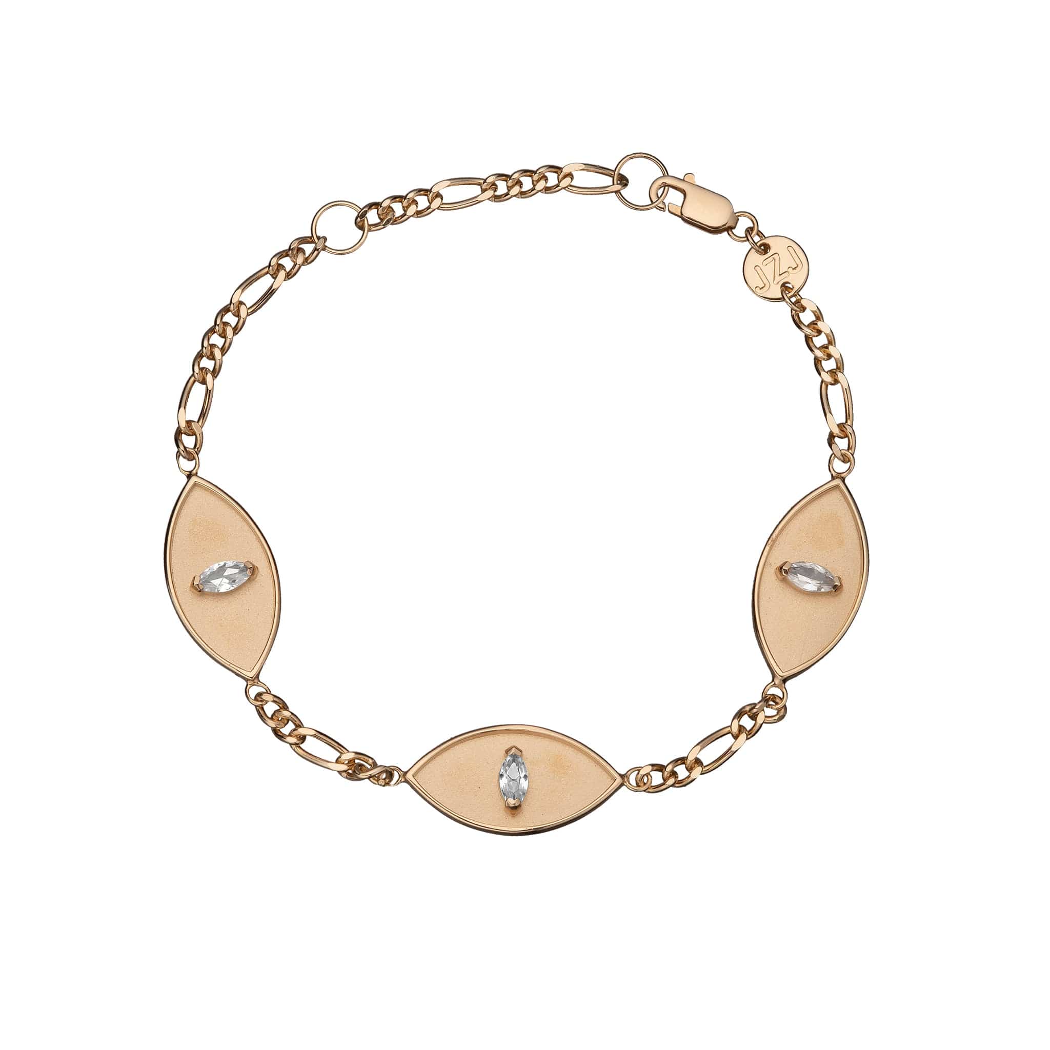 Jennifer Zeuner Jewelry Lenore Bracelet gold vermeil