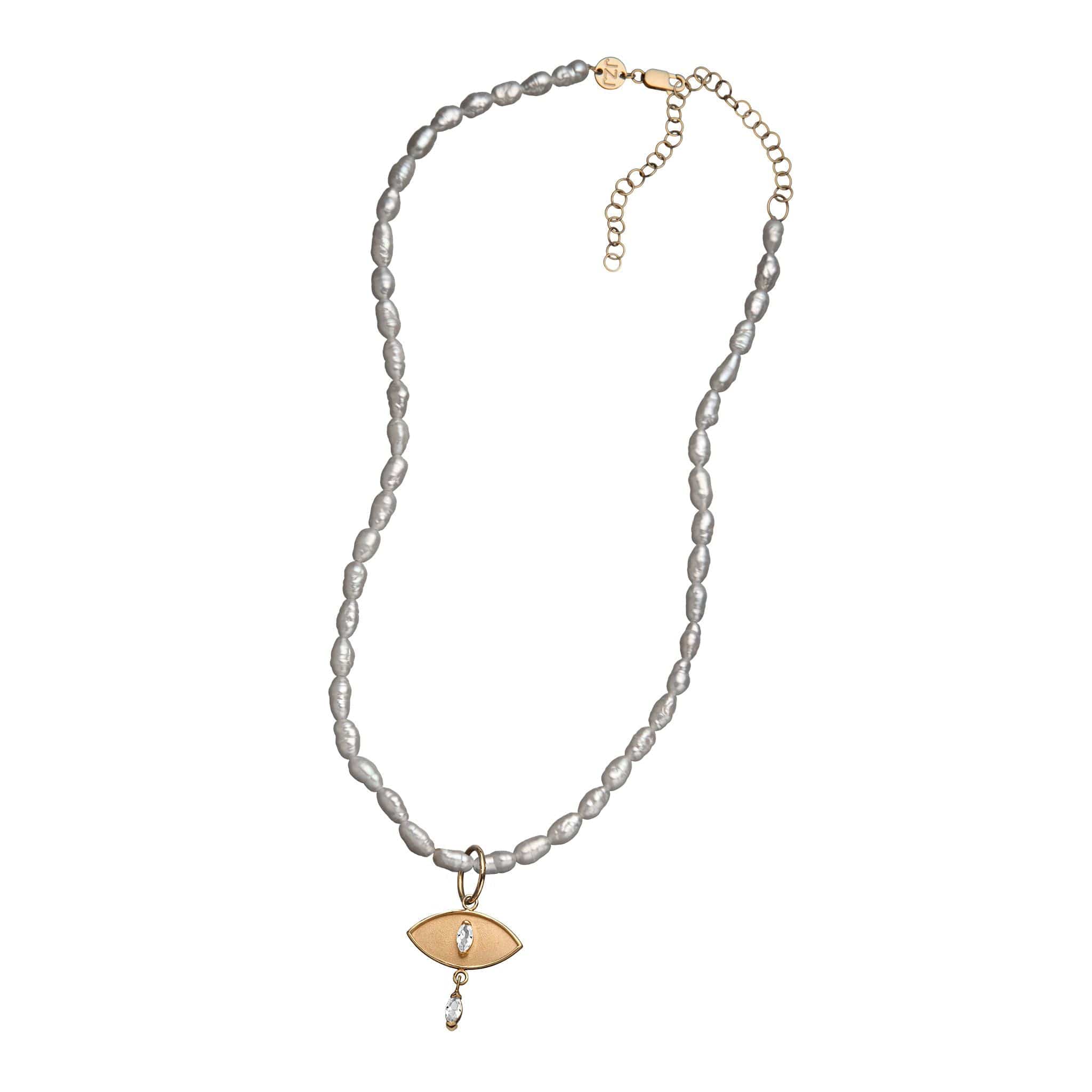 Jennifer Zeuner Jewelry Lex Necklace gold vermeil