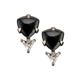 Jennifer Zeuner Lido Earrings 18k Yellow Gold Plated Silver