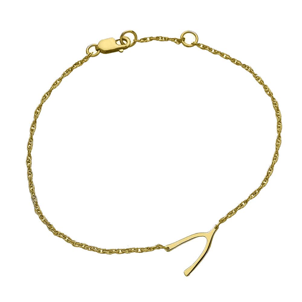 Jennifer Zeuner Jewelry Lily Bracelet gold vermeil