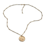 Jennifer Zeuner Lincoln Necklace 18K Gold Plated Brass