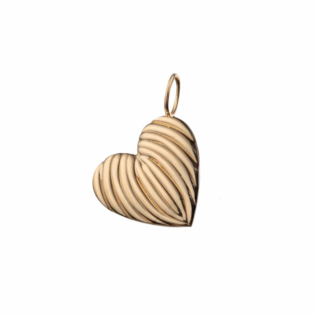 Jennifer Zeuner Jewelry Luba Charm gold vermeil